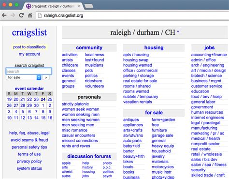 craigslist official site.